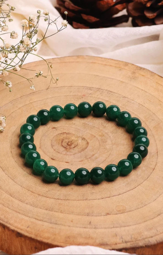Earth Gems Panna Stone Bracelet